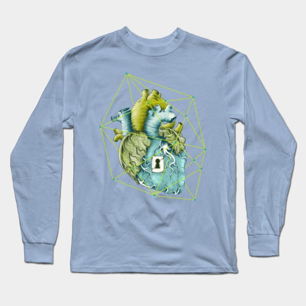 Unlock Long Sleeve T-Shirt by flintsky